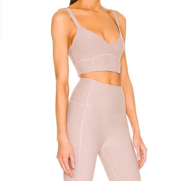 Beyond Yoga Spacedye Pipe Up Bra and Midi Legging - Size S - Picture 5 of 10